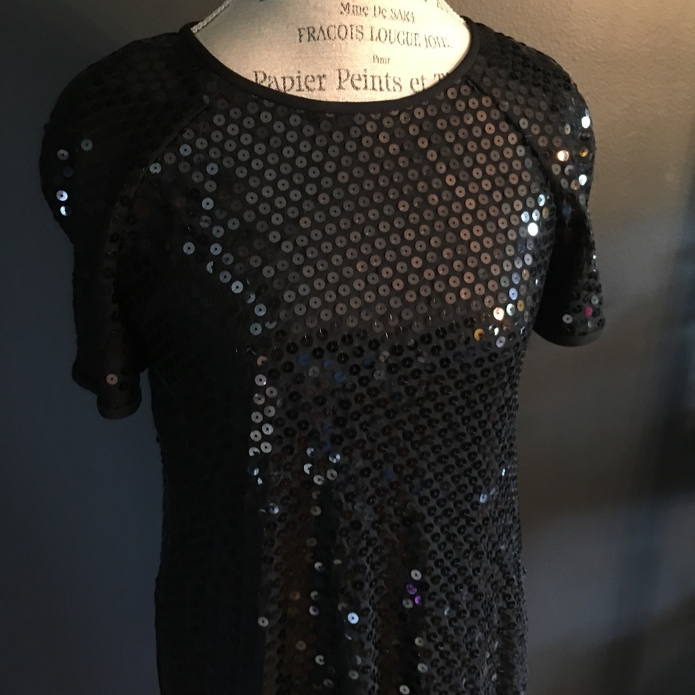 ‼️SOLD‼️VINTAGE LIZ CLAIBORNE SEQUIN DRESS - Picture 2 of 6